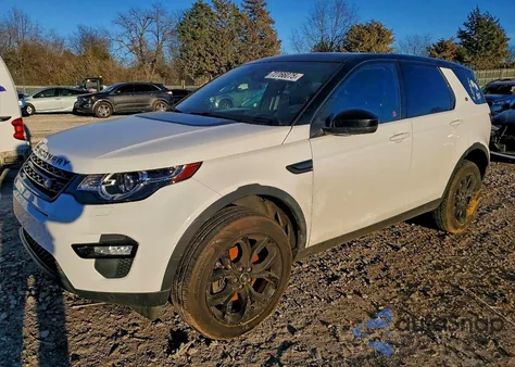 2016 Land Rover Discovery Sport Hse from USA, damaged, VIN SALCR2BG7GH630840